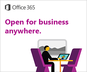 Office 365 Open for business anywhere.